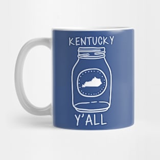 Kentucky Y'all Sweet Tea Jar Mug